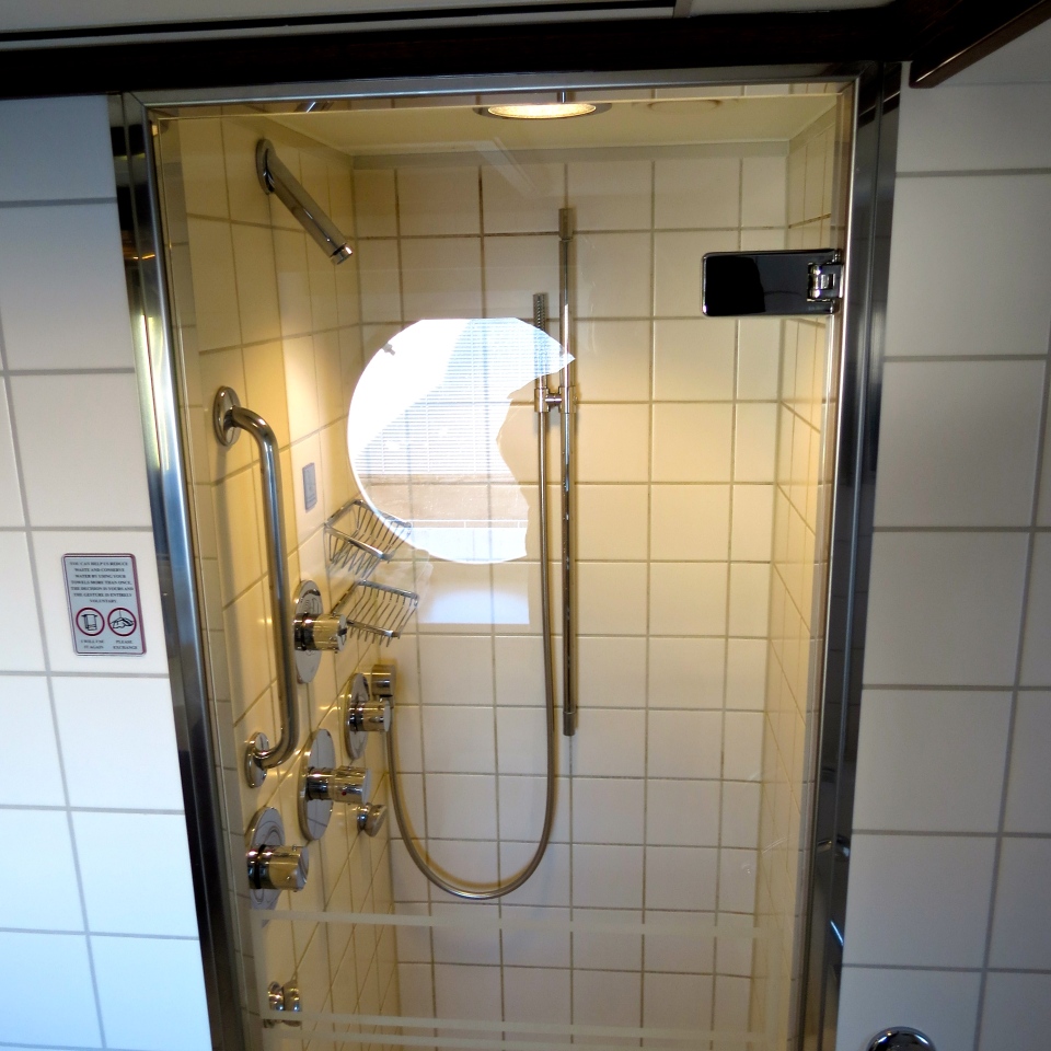 Our amazing multi-head shower.